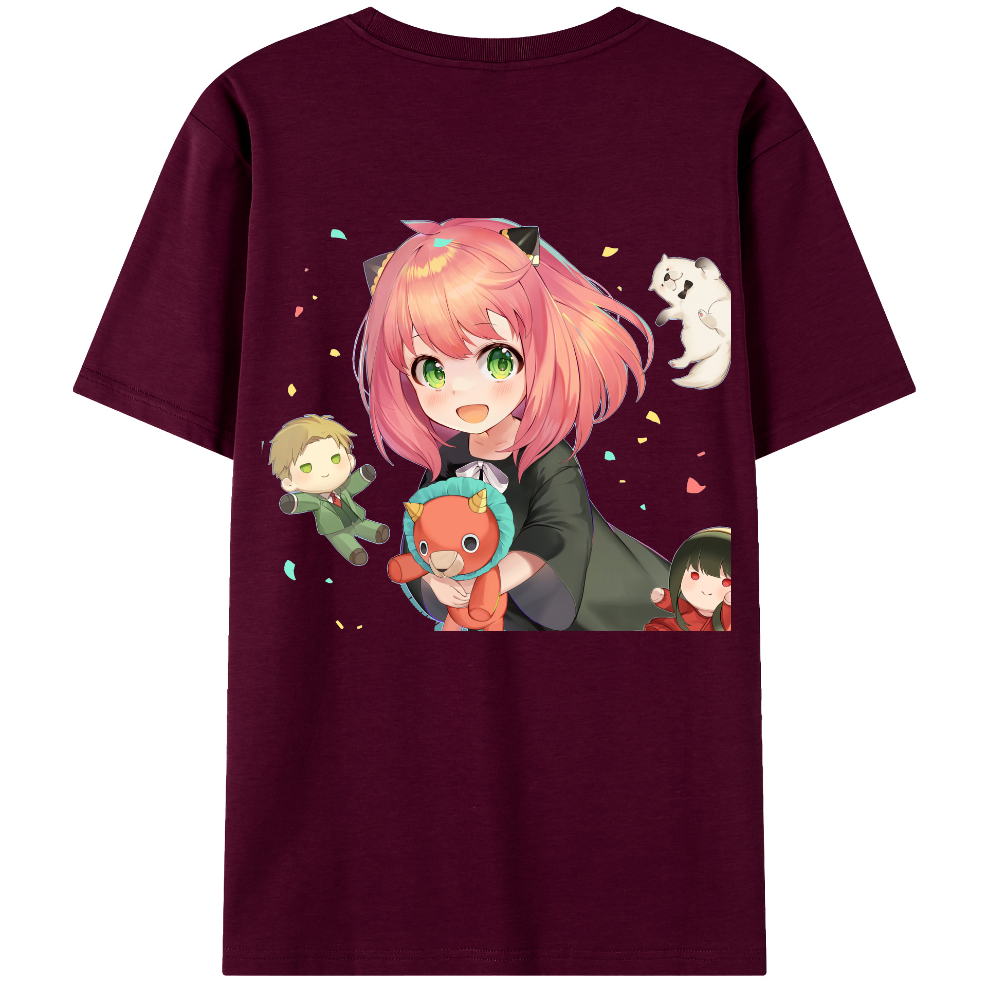 （画像用） SPY×FAMILY间谍家家酒 レディース半袖Tシャツ(バックプリント)